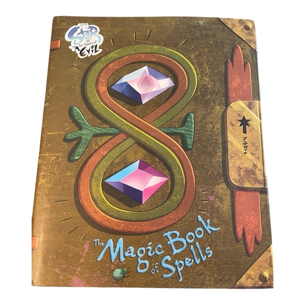 Star vs. the Forces of Evil: The Magic Book of Spells by Daron Nefcy, Hardcover.